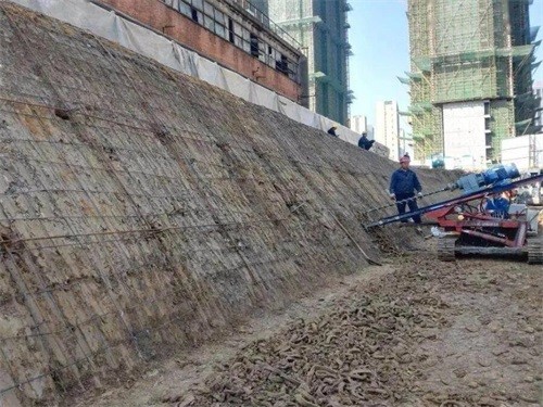 蓬莱建筑边坡支护