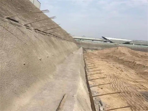蓬莱河道边坡加固
